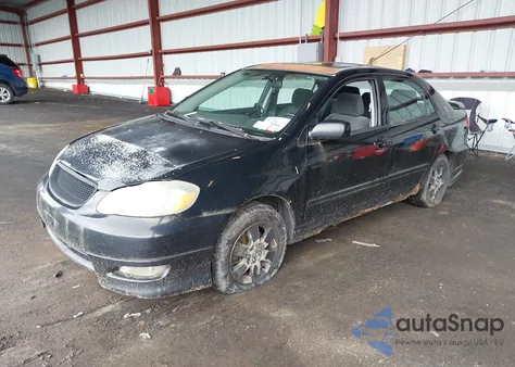 2006 Toyota Corolla S из США, поврежденный, VIN 2T1BR32EX6C665916